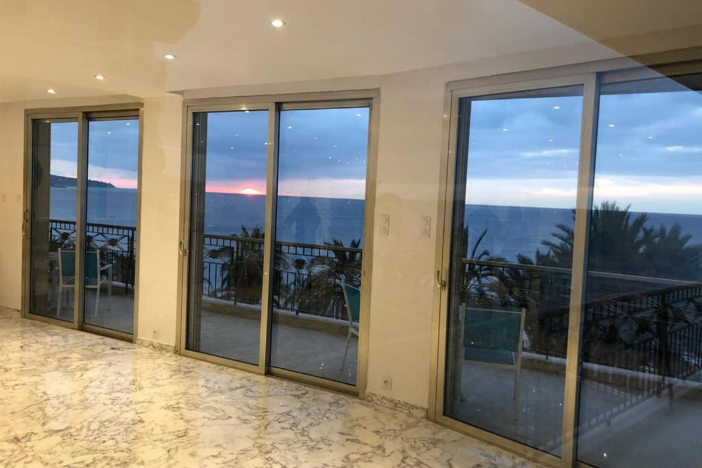Promenade Des Anglais Amazing Sea View 140M2 3Br Nice Bagian luar foto
