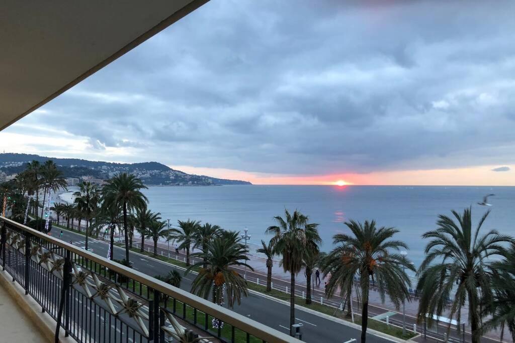 Promenade Des Anglais Amazing Sea View 140M2 3Br Nice Bagian luar foto