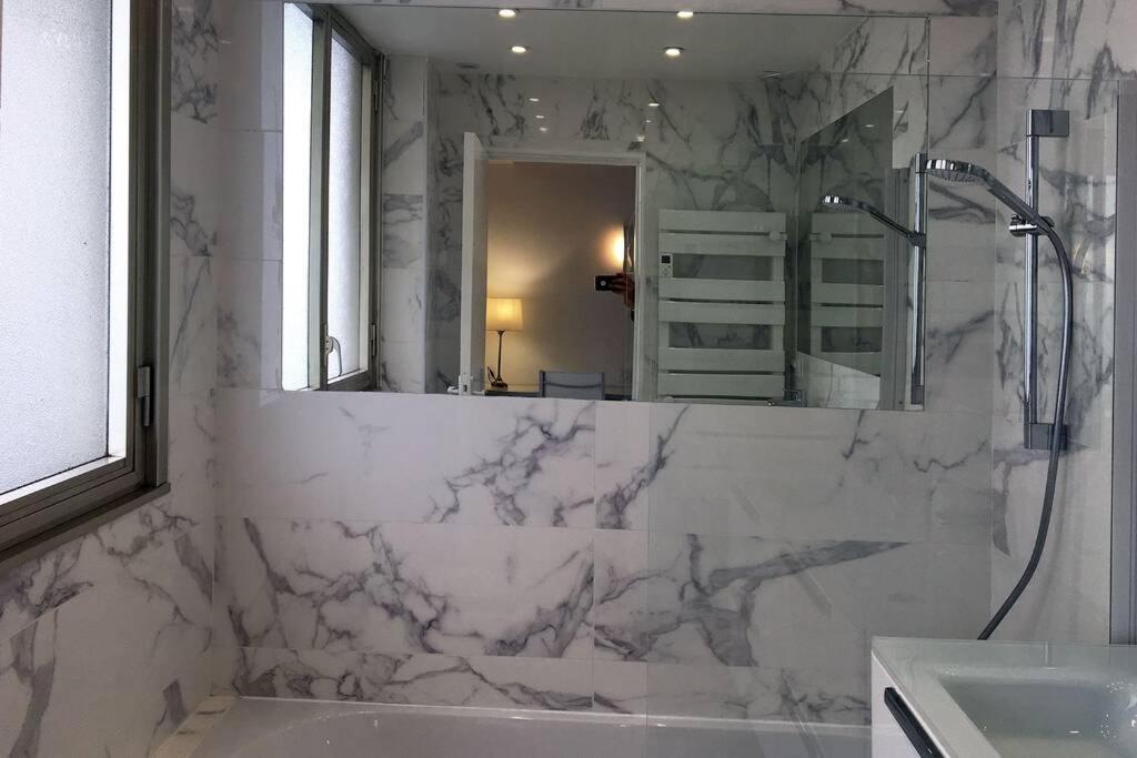 Promenade Des Anglais Amazing Sea View 140M2 3Br Nice Bagian luar foto