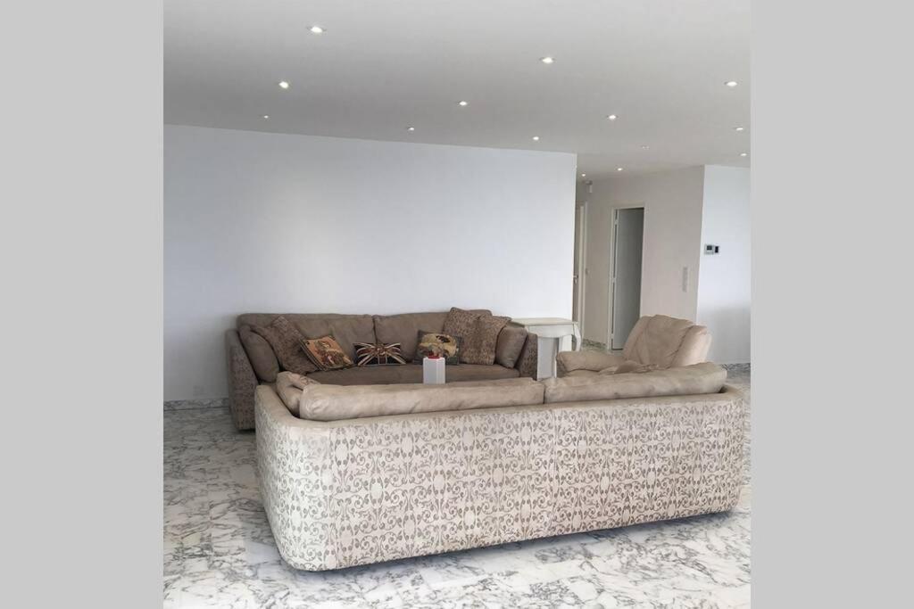 Promenade Des Anglais Amazing Sea View 140M2 3Br Nice Bagian luar foto